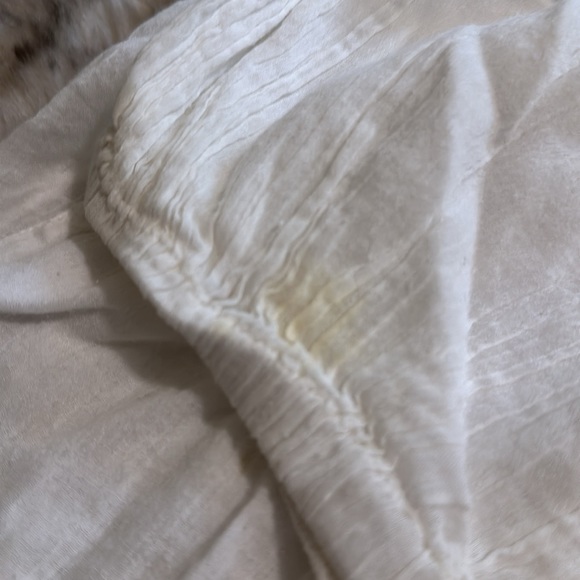 Joie white boho gauze blouse M - Picture 8 of 8